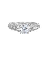 Timeless Sophistication Semi-Mount Ring .55CTW