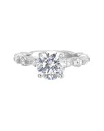 Eternal Sparkle Marquise Band Semi-Mount Ring .75CTW