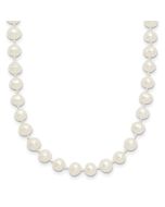 Dreamy 14k 4-5mm White Semi-Round Freshwater Cultured Pearl 12 inch Necklace