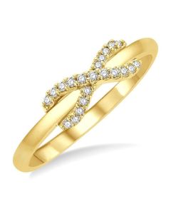 Stackable Infinity Petite Diamond Fashion Ring