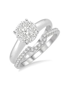 Shine Bright SolLysIs 14K White Gold Diamond Ring