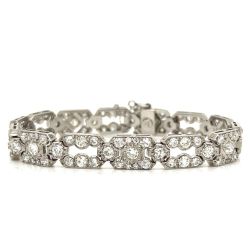 Platinum 9.00 Ct. Diamond  Bracelet
