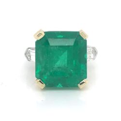 12.79 Ct Colombian Emerald Ring
