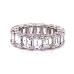 Platinum 9.50 Ct. Diamond Eternity Band
