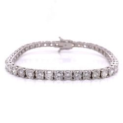 18K White Gold Diamond Tennis Bracelet
