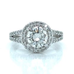 14K White Gold 1.40 Ct. Diamond Ring
