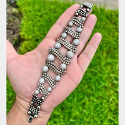 18K White Gold 20.00 Ct. Diamond Bracelet
