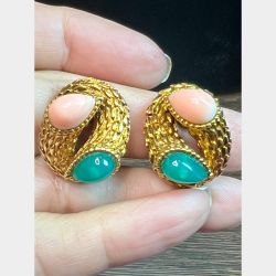 BOUCHERON PARIS 18K Yellow Gold Earrings
