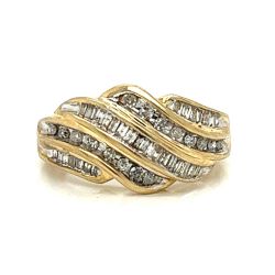 10K Yellow Gold 1.00 Ct. Diamond Ring