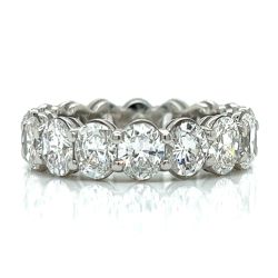 Platinum 7.30 Ct. Diamond Eternity Band
