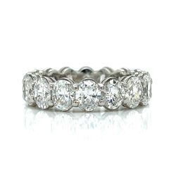 Platinum 7.00 Ct. Diamond Eternity Band
