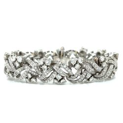 Platinum 12.00 Ct. Diamond Bracelet

