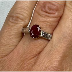 Ruby & Diamond Ring
