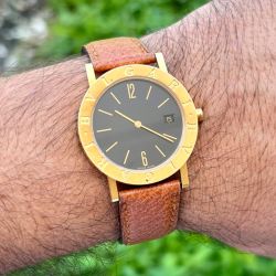 BVLGARI Bulgaria 18K Yellow Gold Watch
