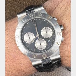 BVLGARI Stainless Steel Diagono Chronograph
