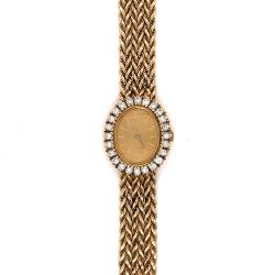 BOUCHERON 18K Yellow Gold Ladies Dress Watch
