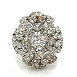 *1950’s Platinum 2.70 Ct. Diamond Ring*
