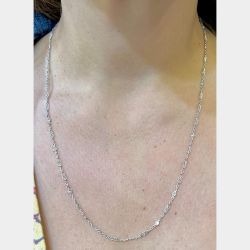Platinum 1.20 Ct. Diamond by the Yard Necklace
