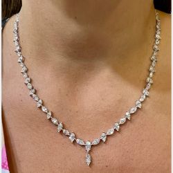 Platinum 22.50 Ct. Diamond Necklace