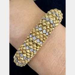 18K Yellow Gold Diamond Bracelet