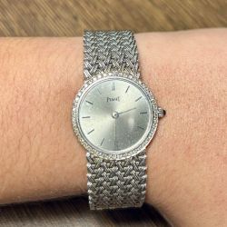 PIAGET 18K White Gold Ladies Dress Watch

