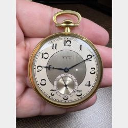 LONGINES 18K Yellow Gold Pocket Watch
