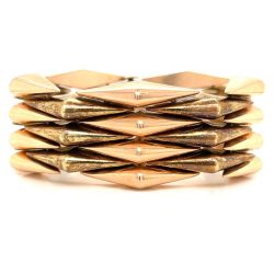 Retro 14K Rose & Green Gold Bracelet

