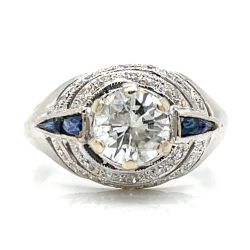 14K White Gold 1.00 Ct. Diamond Ring
