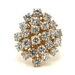 14K Yellow Gold 3.60 Ct. Diamond Ring

