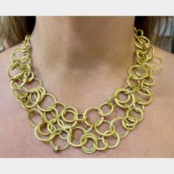 ITALIAN 18K Yellow Gold Necklace
