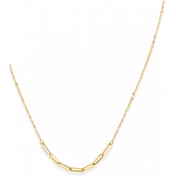 14k Yellow Gold 3.2mm 18" Paperclip Necklace