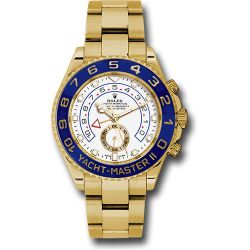  *Pre-Owned* Rolex Yellow Gold Yacht-Master II 44 Watch - White Dial