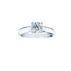 Diamond Round Solitaire Ring