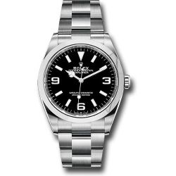  *Pre-Owned* Rolex Stainless Steel Oyster Perpetual Explorer - Black Dial - Oyster Bracelet - 2021 Release
