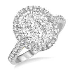 Poseidon Obsidian Yellow Gold Diamond Halo Ring