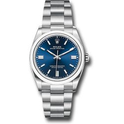  *Pre-Owned* Rolex Oyster Perpetual 36 Watch - Domed Bezel - Blue Index Dial - Oyster Bracelet