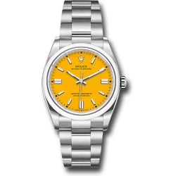  *Pre-Owned* Rolex Oyster Perpetual 36 Watch - Domed Bezel - Yellow Index Dial - Oyster Bracelet