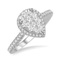 Rain Eternelle Rose Gold Diamond Engagement Ring