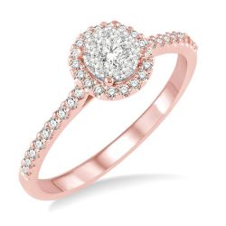 Shine Bright VioZenIs 14K White Gold Diamond Ring