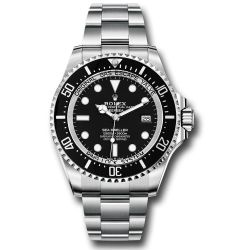  *Pre-Owned* Rolex Oystersteel Deepsea Watch - Black Dial - Oyster Bracelet