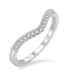 Isolde Quarry Echo Chevron Diamond Wedding Band