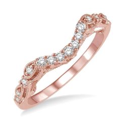 ElXeXe VerIonLo 14K Rose Gold Diamond Ring