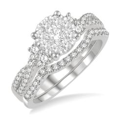 Shine Bright OraVerIon 14K White Gold Diamond Ring