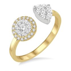 Shine Bright Diamond Open Ring