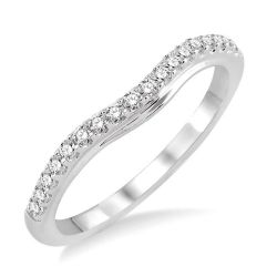 Seraph Cascade Eclipse Diamond Wedding Band