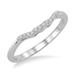Vesper Skylark Monarch Diamond Wedding Band