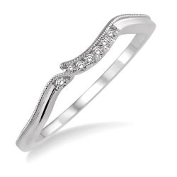 ElLuxAr 14K White Gold Diamond Ring