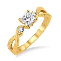 Minerva Splendor Diamond Semi-Mount Ring
