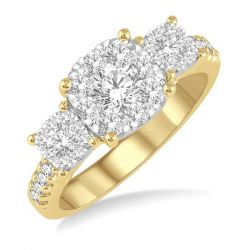 Past Present & Future Shine Bright Essential Diamond Engagement Ring