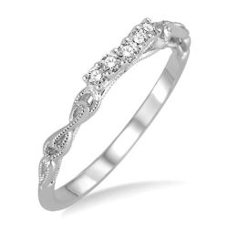 Luminara Quarry Monarch Diamond Wedding Band
